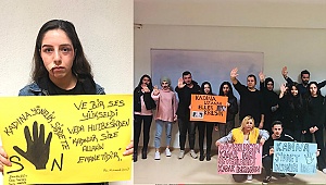 PAÜ Bekilli MYO Öğrencileri “Kadına Yönelik Şiddete Hayır” Dedi