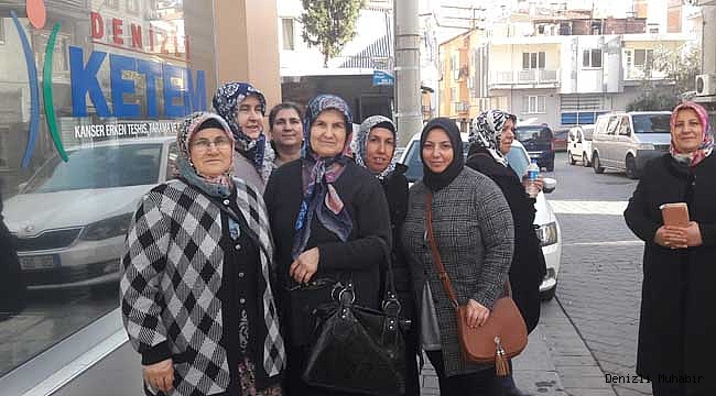 Sarayköy’de 2 bin 160 kişi kanser taramasından geçti