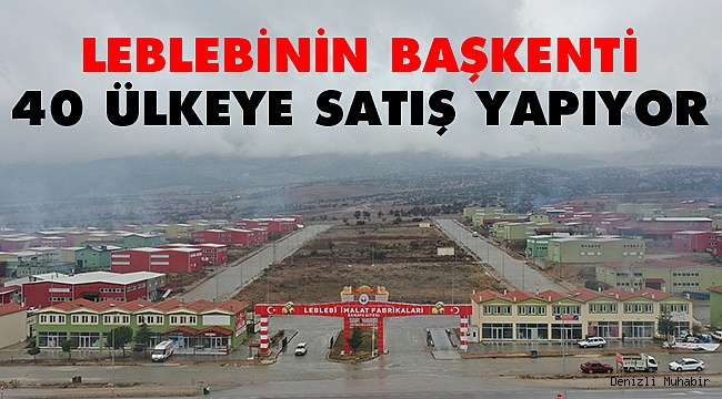 Serinhisar leblebisi 40 ülkeye satılıyor