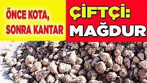 Üretim azaldı, kantar kapandı