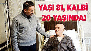Yaşı 81, kalbi  20 yaşında!