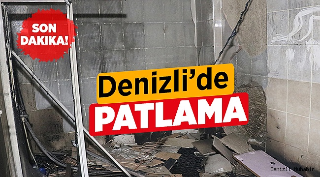 Yürekleri Ağza Getiren Patlama! 1 Yaralı