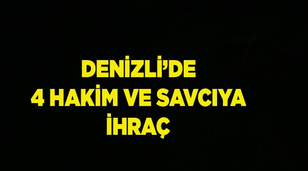 202 HAKİM VE SAVCIYA İHRAÇ