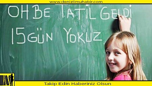 187 BİN ÖĞRENCİ İÇİN İLK YARI ZİLİ ÇALIYOR