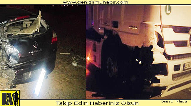 Acıpayam'da kaza: 2 yaralı