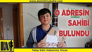 Adres bilgileri gülümseten kargo ortaokul öğrencisinin çıktı
