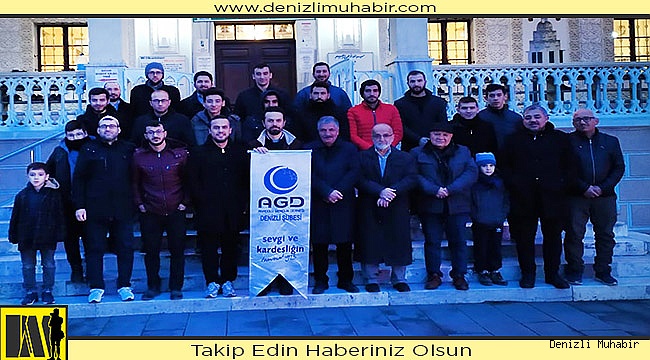 AGD’DE SABAH NAMAZI BULUŞMALARI DEVAM EDİYOR