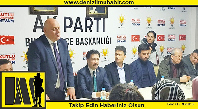 AK Parti Grup Başkanvekili Cahit Özkan, Buldan'da muhtarlarla buluştu
