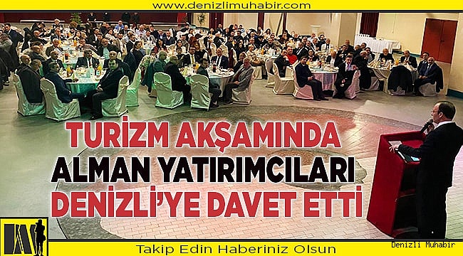 BAŞKAN ÖRKİ ALMANYA’DA DEV YATIRIMCILARLA BULUŞTU