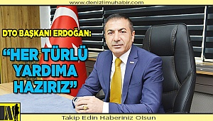 "BİZ DE, HALKIMIZIN YARALARINI SARMAK İÇİN, HER TÜRLÜ YARDIMA HAZIRIZ"