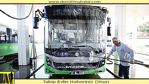 Büyükşehir otobüsleri her gün temizleniyor