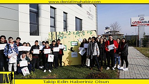 DENİZLİ ÇÖZÜM KOLEJİNDE KARNE HEYECANI