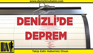 Denizli'de Deprem