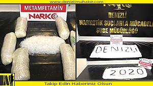 Denizli'de otomobilin tavanında uyuşturucuyla yakalanan 2 şüpheli tutuklandı