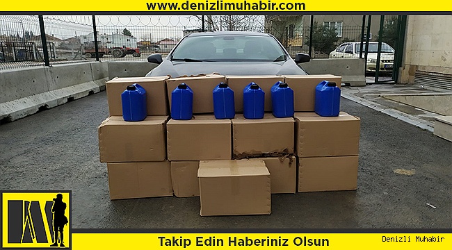 Denizli'de yasaklı tarım ilacını satmaya çalışan 2 şüpheli yakalandı