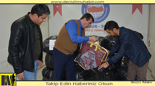 DENİZLİ MEMUR-SEN’DEN ELAZIĞ’A YARDIM ELİ