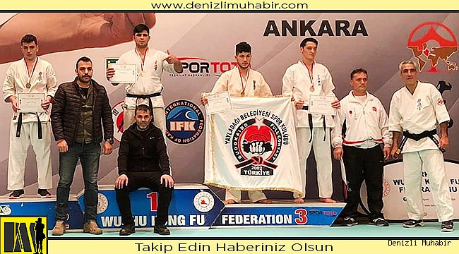 DENİZLİ WUSHU’DA DOLU DİZGİN