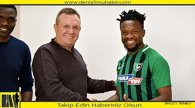 Denizlispor Onazi ile sözleşme imzaladı