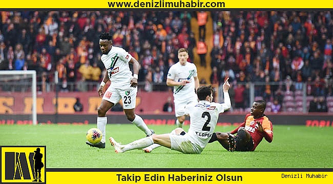 Galatasaray: 1 - Yukatel Denizlispor: 0