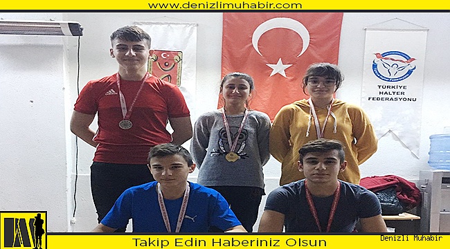 HALTERDE EN İYİLER BELLİ OLDU