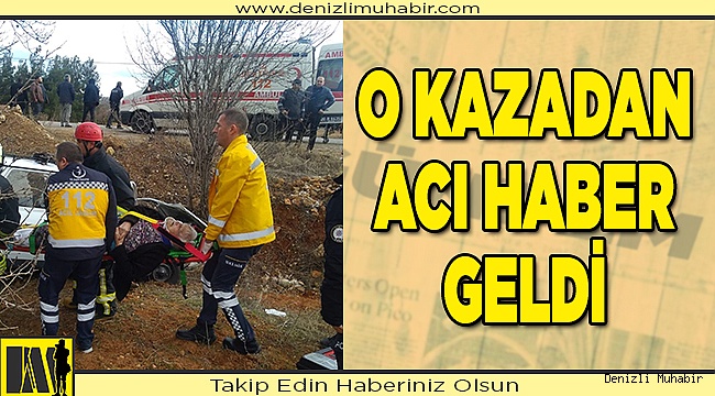 Hastaneden Acı Haber Geldi