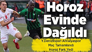 Horoz'a evinde şok skor