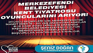 KENT TİYATROSU OYUNCULARINI ARIYOR