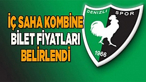 kombine fiyatları belirlendi