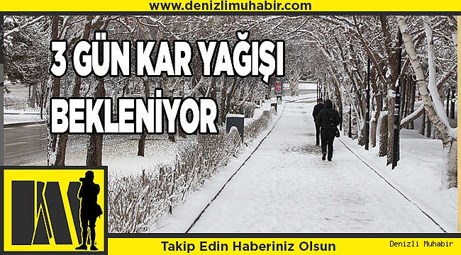 Meteorolojiden kar uyarısı