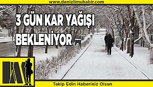 Meteorolojiden kar uyarısı