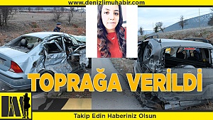 Trafik kazasında hayatını kaybeden lise öğrencisi toprağa verildi