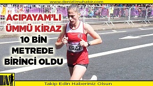 Ümmü Kiraz, Mersin'den birincilikle dönüyor