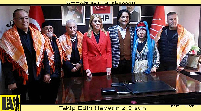 YÖRÜKLERDEN, CHP MERKEZEFENDİ İLÇE BAŞKANI HORZUM’U ZİYARET