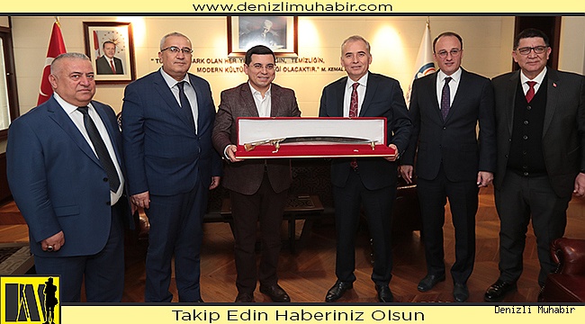 Akdeniz Belediyeler Birliği’nden Başkan Osman Zolan’a ziyaret