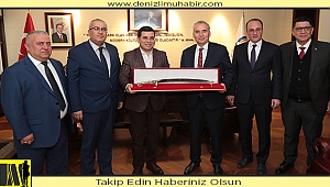 Akdeniz Belediyeler Birliği’nden Başkan Osman Zolan’a ziyaret