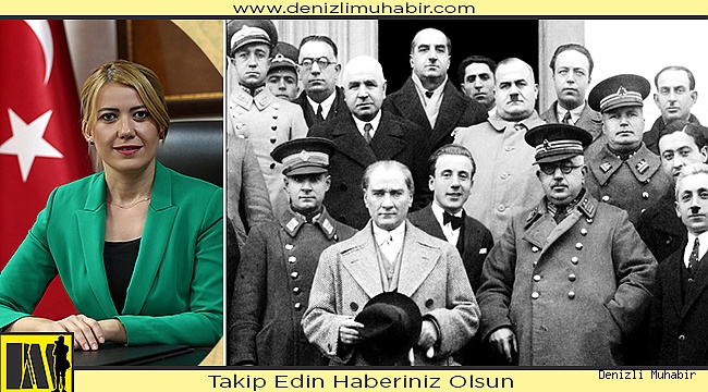 ATATÜRK’ÜN DENİZLİ’YE GELİŞİNİN 89. YIL DÖNÜMÜNÜ KUTLADI