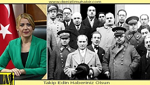 ATATÜRK’ÜN DENİZLİ’YE GELİŞİNİN 89. YIL DÖNÜMÜNÜ KUTLADI