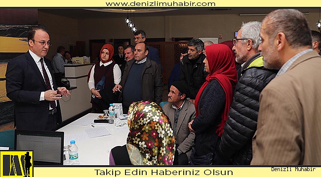 BAŞKAN ÖRKİ HALKI DİNLEDİ