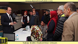 BAŞKAN ÖRKİ HALKI DİNLEDİ