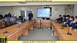 Belediye personeline yangın eğitimi