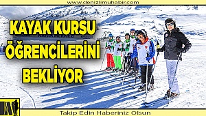 Büyükşehir'in kayak kursuna yoğun ilgi