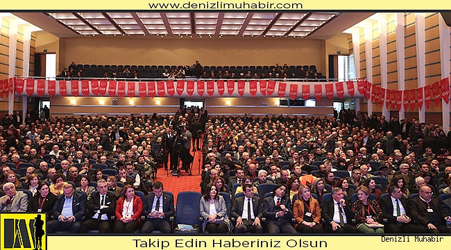 CHP Denizli 37. Olağan İl Kongresi yapıldı