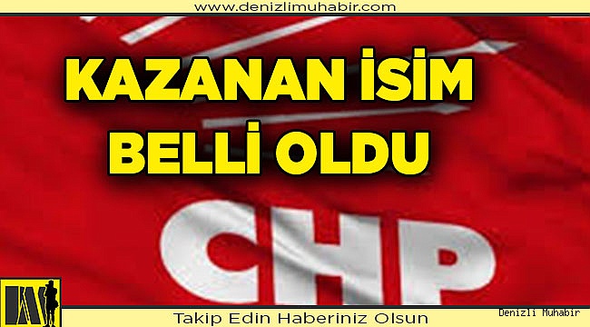CHP İl Kongresinde 2 aday yarıştı.
