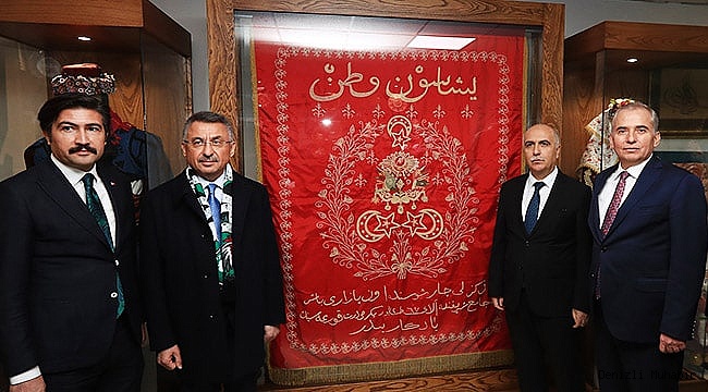 Cumhurbaşkanı Yardımcısı Oktay'dan Başkan Zolan'a ziyaret