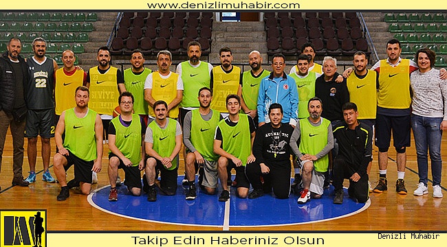 DENİZLİ BASKETBOLU SAHAYA İNDİ