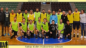 DENİZLİ BASKETBOLU SAHAYA İNDİ