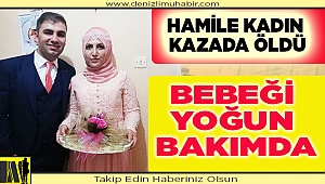 Denizli'de ağaca çarpan otomobildeki hamile kadın öldü, 5 kişi yaralandı