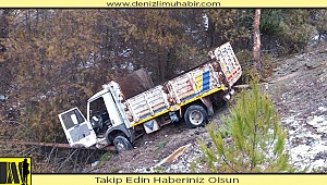 Denizli'de kamyonet kazasında 4 kişi yaralandı