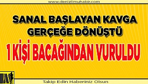 Denizli’de silahlı kavga: 1 yaralı