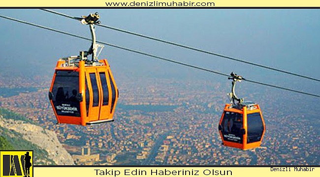 Denizli'de teleferiğe gidecekler dikkat!